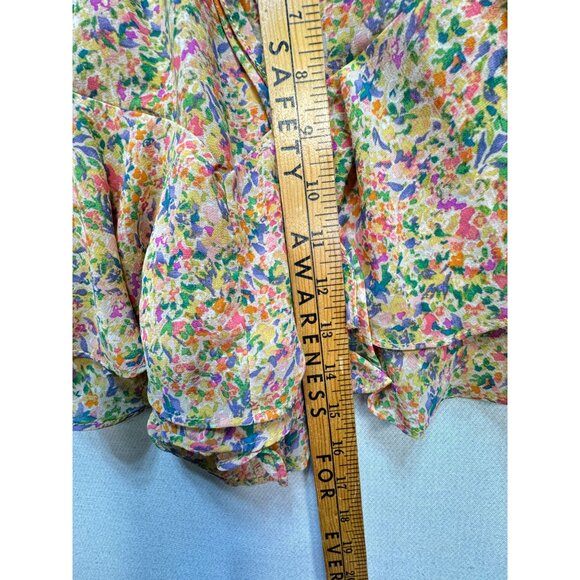 Dress Forum Los Angeles Womens Casual Floral Skort Lightweight Size M Multicolor - Picture 8 of 11